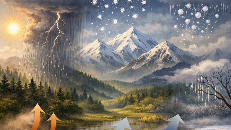 A csapadék fajtái és kialakulásuk természetföldrajzi szempontból