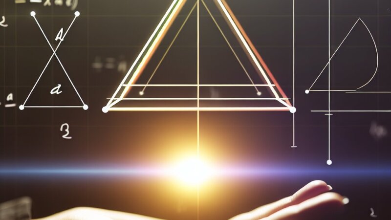 A háromszög súlyvonalaival kapcsolatos bizonyítás lépései