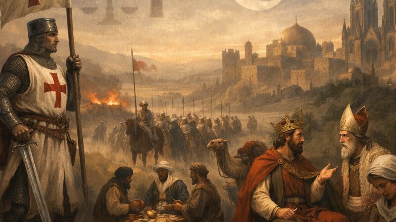 A keresztes hadjáratok hatása a középkori Európára (1096–1291)