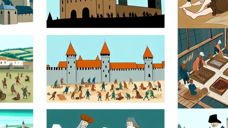 A középkor fő jellemzői: gazdaság és társadalmi struktúrák