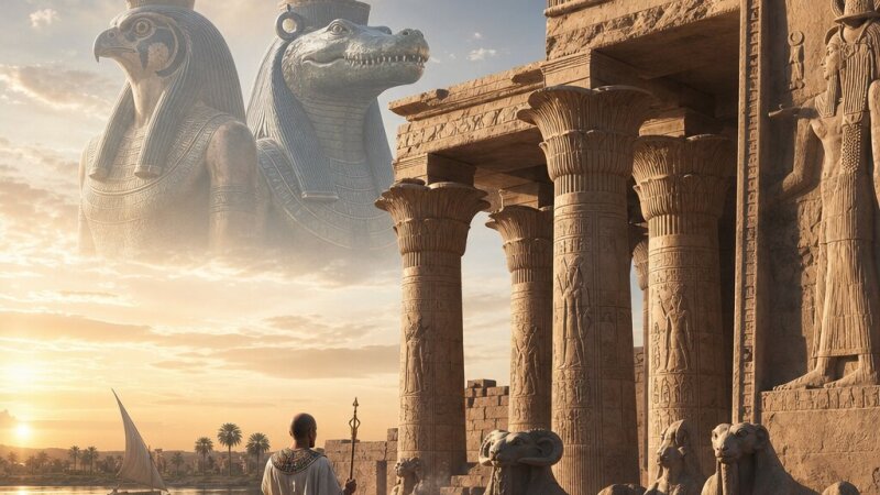 A Kom-Omboi templom története és kultikus jelentősége az ókori Egyiptomban