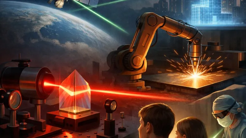 A lézer működése és jelentősége a modern technológiában