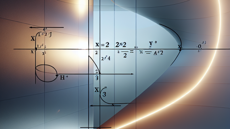 A parabola egyenletének bizonyítása: \( x^2 = 2py \) magyarázata