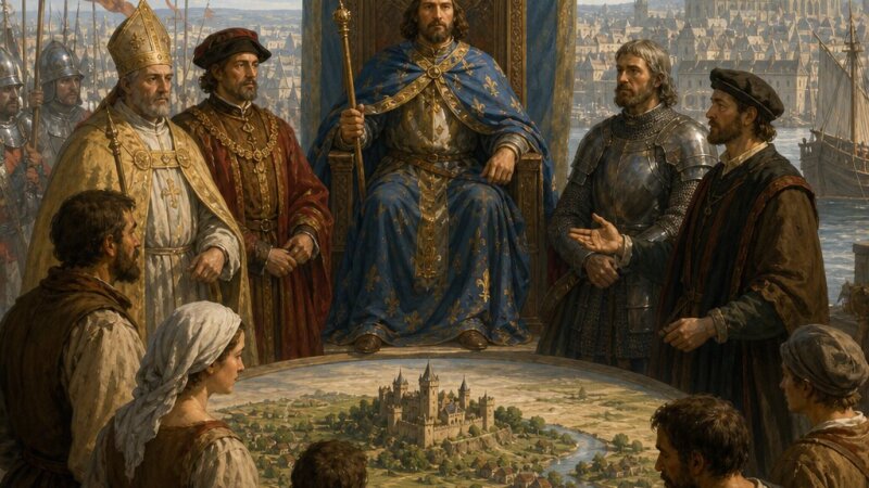 A rendi monarchia kialakulása Nyugat-Európában