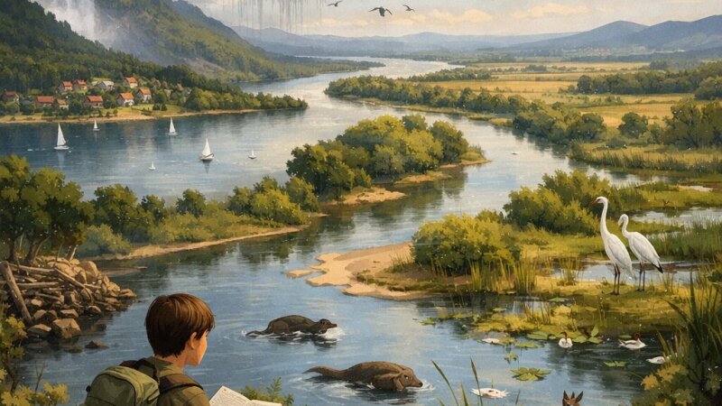 A tavak és folyók keletkezése valamint földrajzi jelentőségük