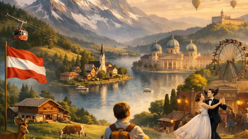 Ausztria földrajzi és kulturális jellemzőinek átfogó bemutatása