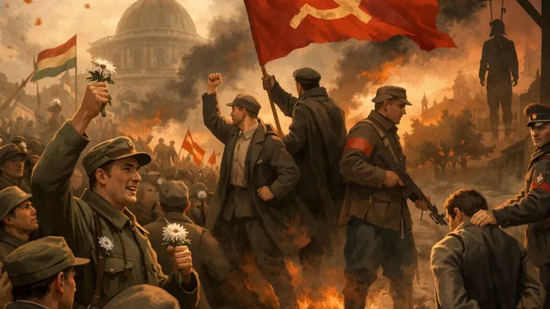 Az 1919-es őszirózsás forradalom és a proletárdiktatúra Magyarországon