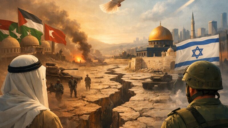 Az arab országok és Izrael történelmi és geopolitikai kapcsolatai