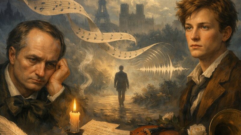 Baudelaire és Rimbaud zenei versformái a 19. századi költészetben