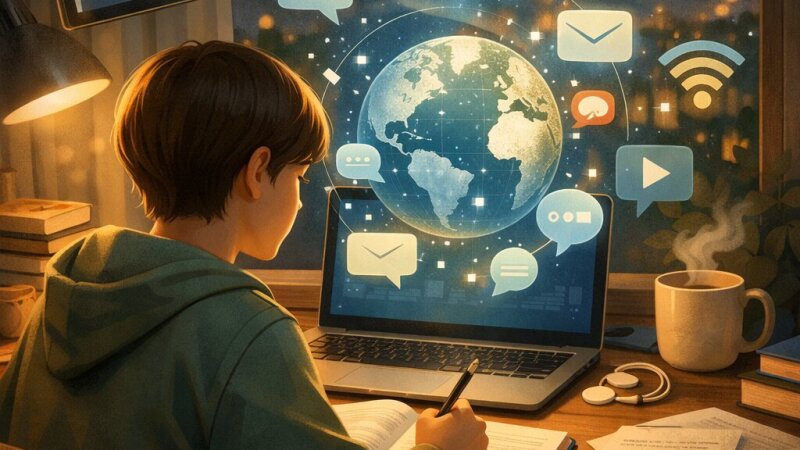 Házi dolgozat a digitális kommunikáció témájáról