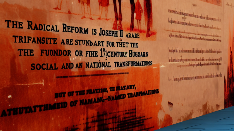 II. József uralkodása és reformjai a Habsburg Birodalomban (1780-1790)