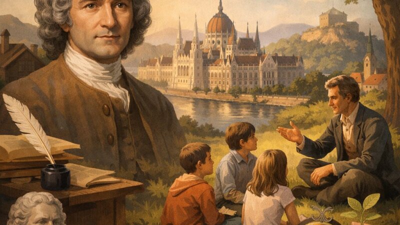 Jean-Jacques Rousseau élete és hatása Magyarországon: filozófia és pedagógia