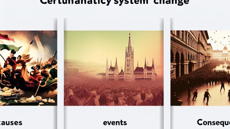 Magyar rendszerváltás: okok, kulcsesemények és következmények