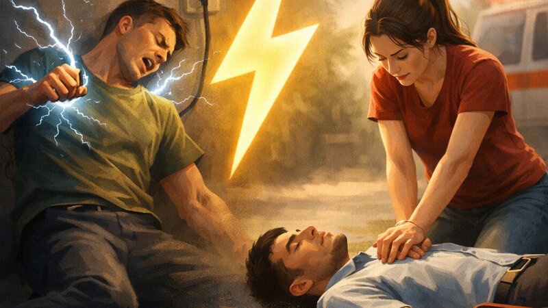 Mit tegyünk áramütés esetén: gyors és hatékony elsősegély