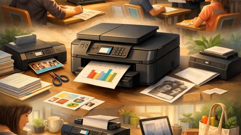 Nyomtatók szerepe és típusai a modern oktatásban és mindennapokban