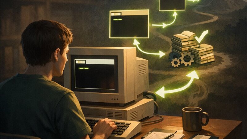 Parancs láncolás működése és alkalmazása a DOS rendszerben